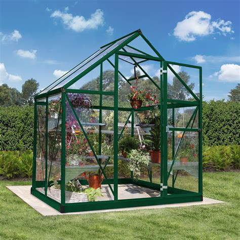 <b>Palram</b> - Canopia 7ft x 8ft Oasis Hex <b>Greenhouse</b>. . Palram greenhouse